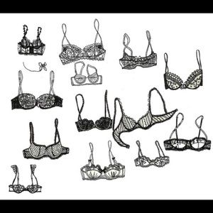 Bras, lingerie & other intimate items